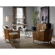 Circular Brass Floor Lamp