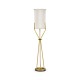 Circular Brass Floor Lamp