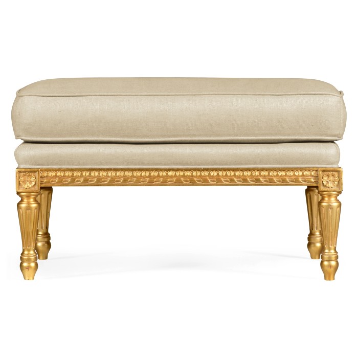 Versailles Gold-Leaf Footstool