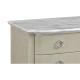 Grey Leather Chest of Drawers