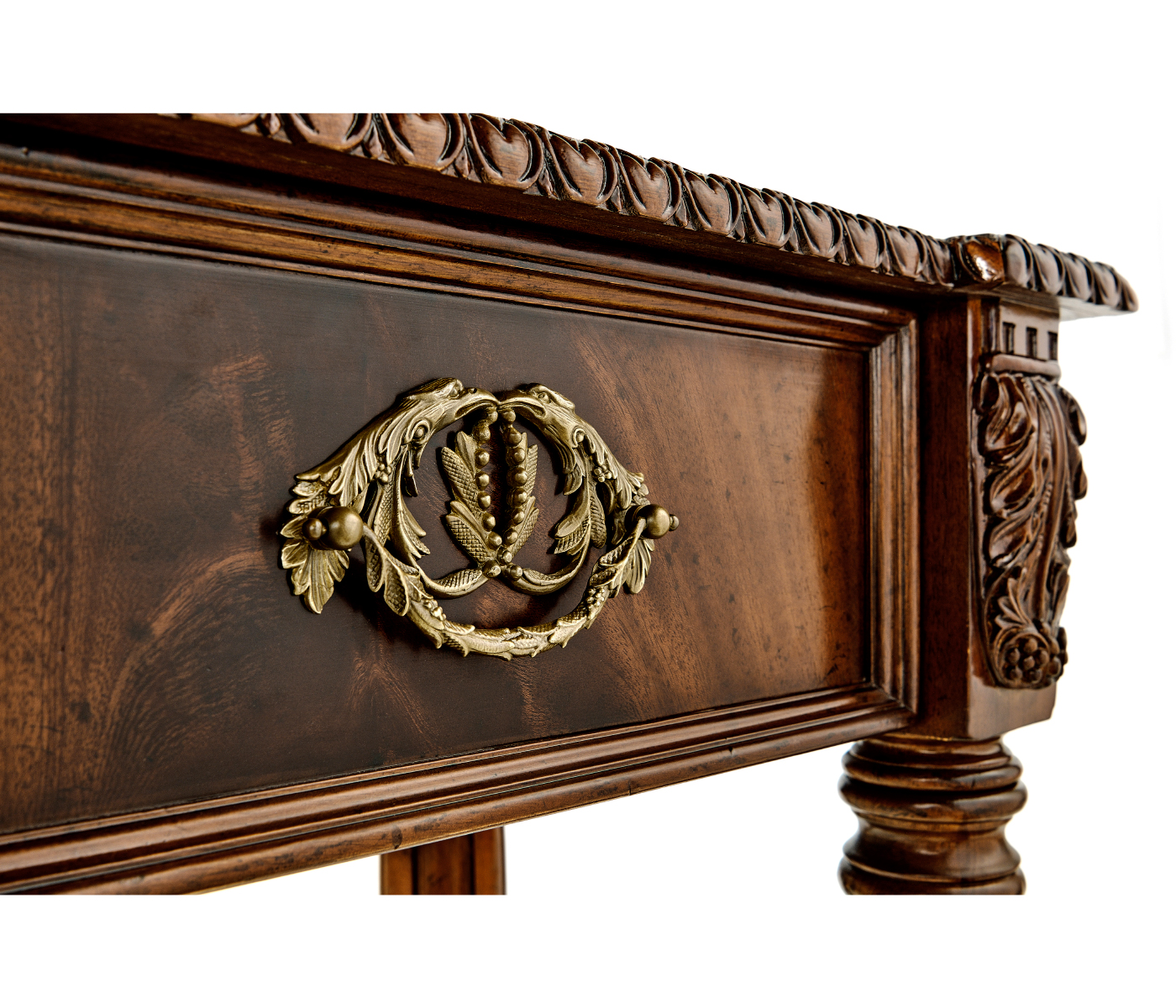 Rectangular Buckingham Console Table