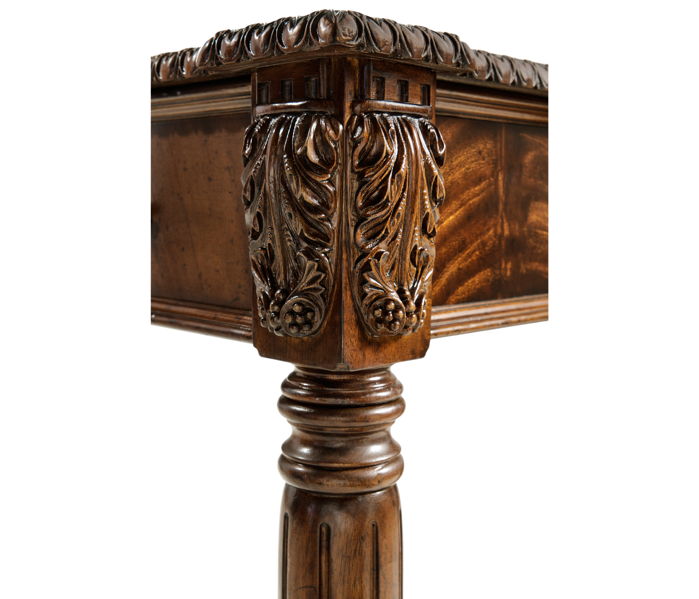 Rectangular Buckingham Console Table