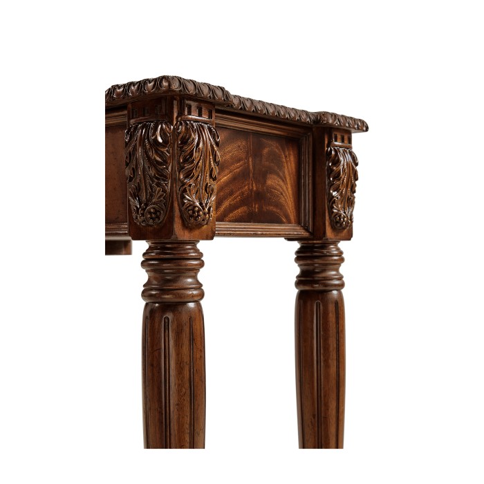 Rectangular Buckingham Console Table