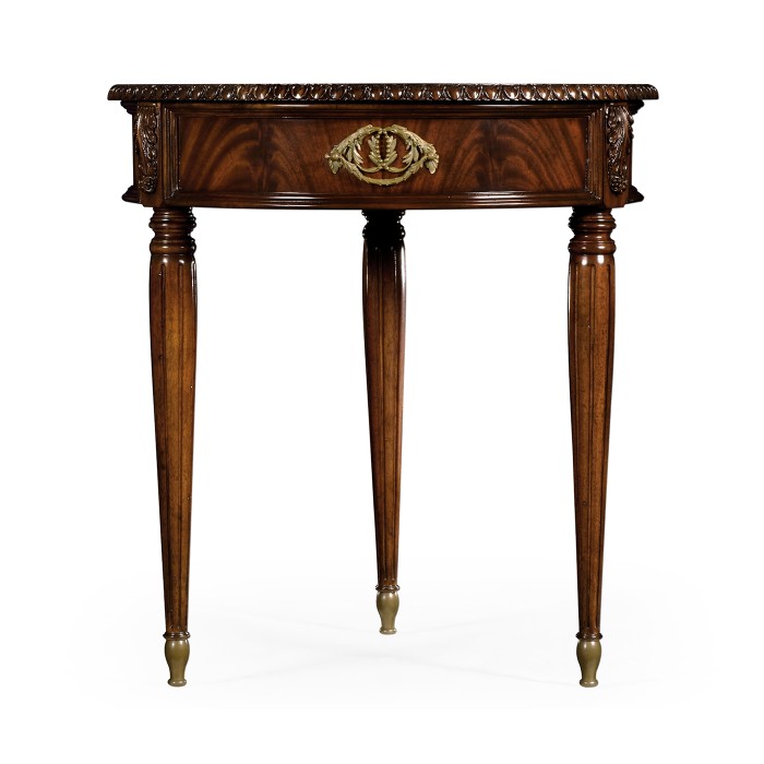Round Buckingham End Table