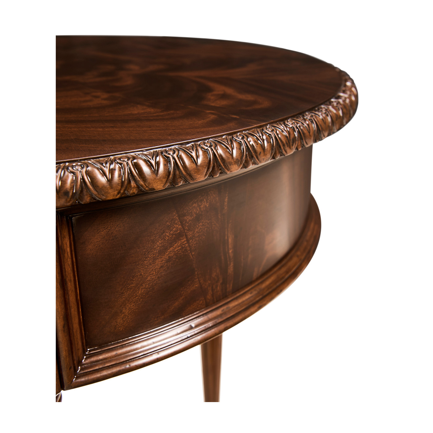 Round Buckingham End Table