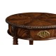 Round Buckingham End Table