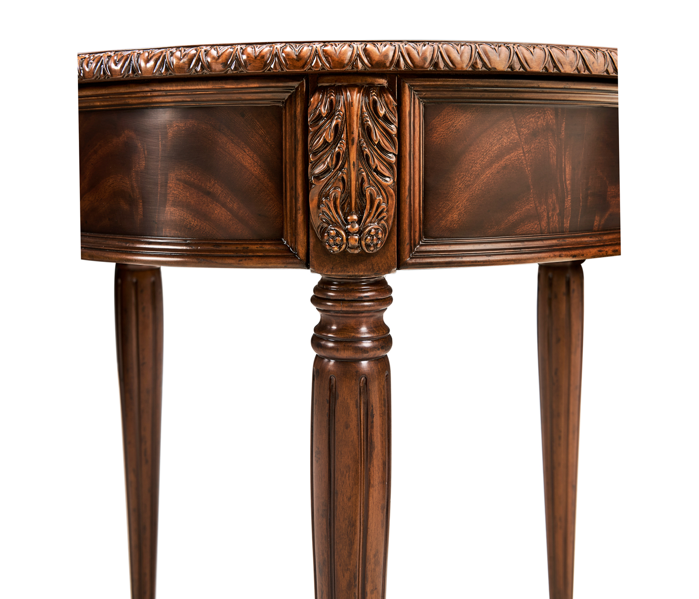 Round Buckingham End Table