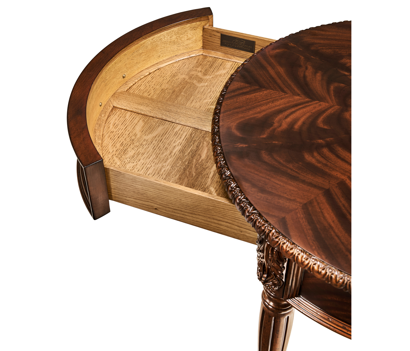 Round Buckingham End Table