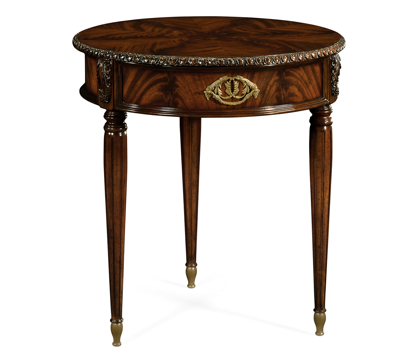 Round Buckingham End Table
