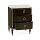 Black Eucalyptus Small Chest of Drawers