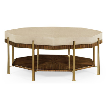 Octagonal Calista Cocktail Ottoman