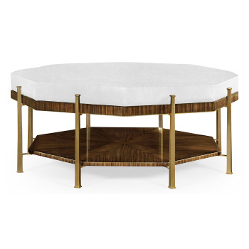 Octagonal Calista Cocktail Ottoman