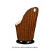 Icarus Feather Inlay Dressing Chair