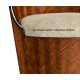 Icarus Feather Inlay Dressing Chair