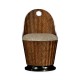 Icarus Feather Inlay Dressing Chair