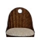 Icarus Feather Inlay Dressing Chair