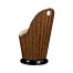 Icarus Feather Inlay Dressing Chair