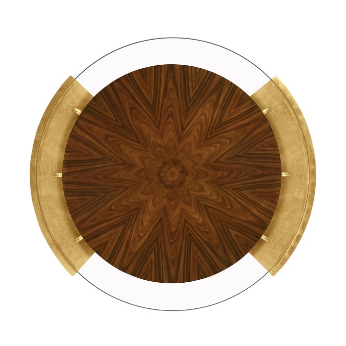 Oval cocktail table