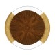 Oval cocktail table