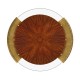 Oval cocktail table