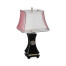 Urban Zen Smoky Black Table Lamp