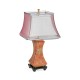 Urban Zen Scarlet Eggshell Table Lamp