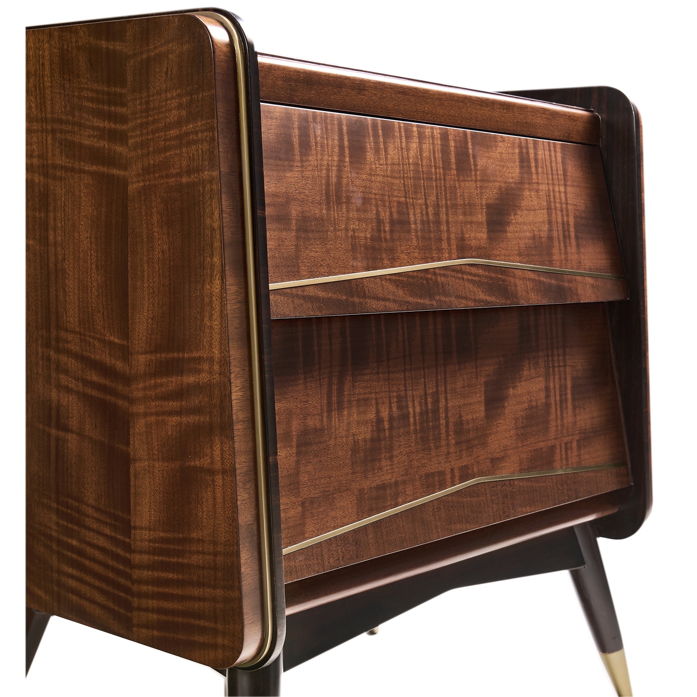 Hyedua Mid-Century Bedside Chest of Drawers