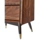Hyedua Mid-Century Bedside Chest of Drawers