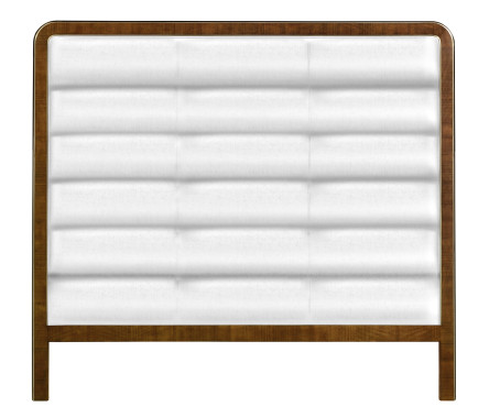 UK Queen headboard upholstered in Custom fabric