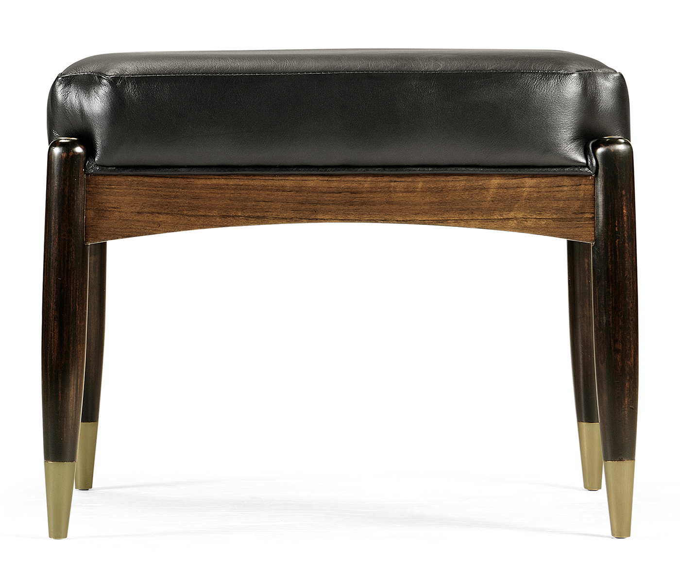 Contemporary Hyedua & Ebonised Stool