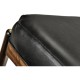 Contemporary Hyedua & Ebonised Stool