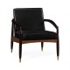 Contemporary Hyedua & Ebonised Occasional Chair