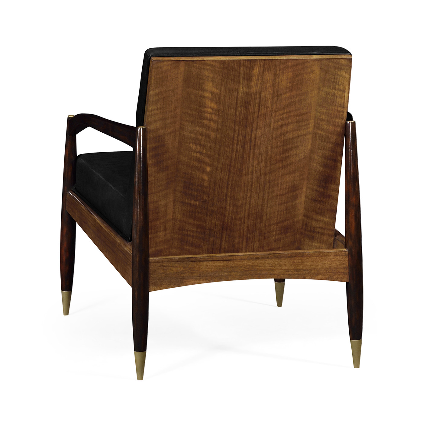 Contemporary Hyedua & Ebonised Occasional Chair