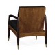 Contemporary Hyedua & Ebonised Occasional Chair