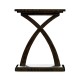 Black Eucalyptus Rectangular End Table