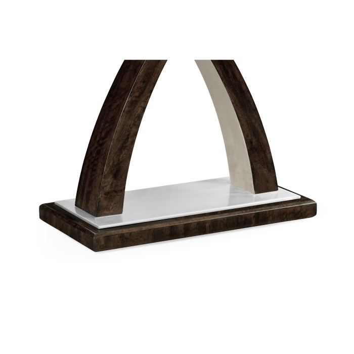 Black Eucalyptus Rectangular End Table