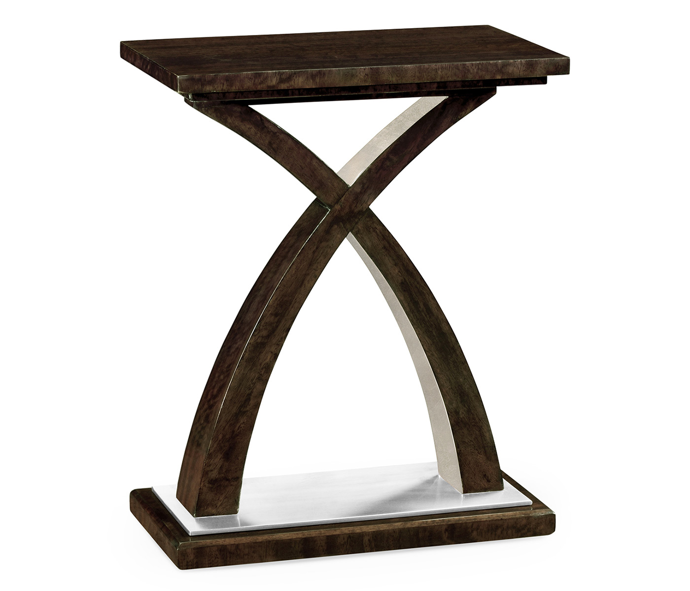Black Eucalyptus Rectangular End Table