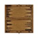 Seaweed Marquetry Backgammon Board