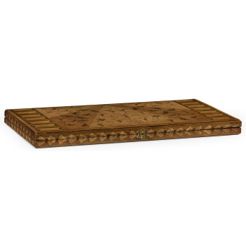 Seaweed Marquetry Backgammon Board