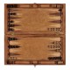 Floral Marquetry Backgammon Board