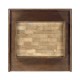 Small Lymed Mink Bedside Table with Tray
