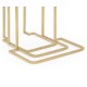 Brown Italian Layer Nesting Tables