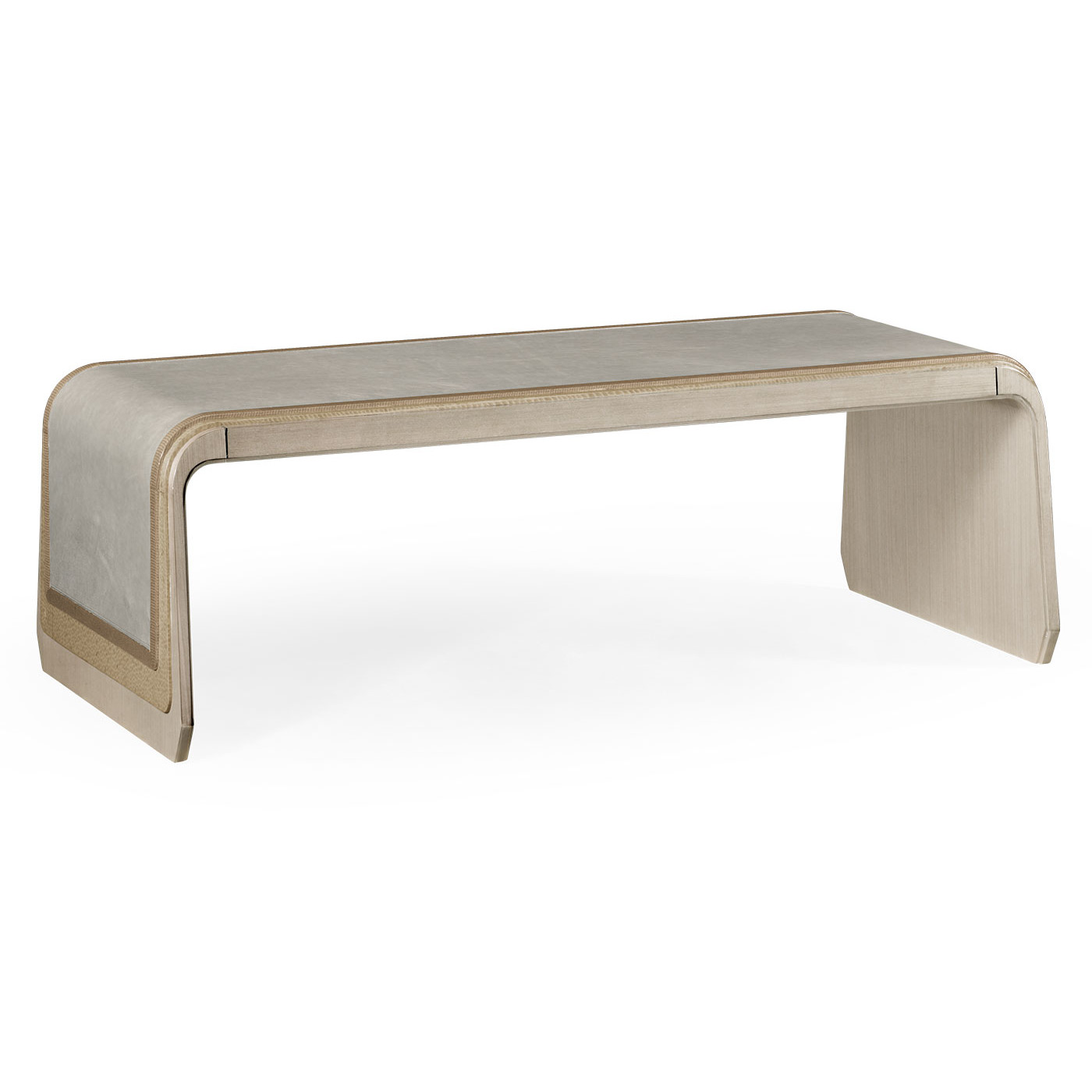 Brown Italian layer coffee table