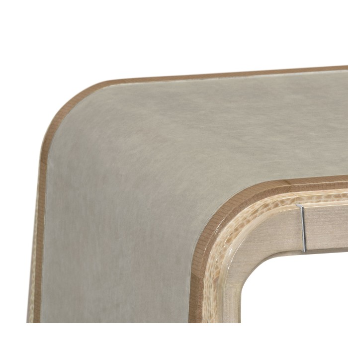 Brown Italian layer coffee table