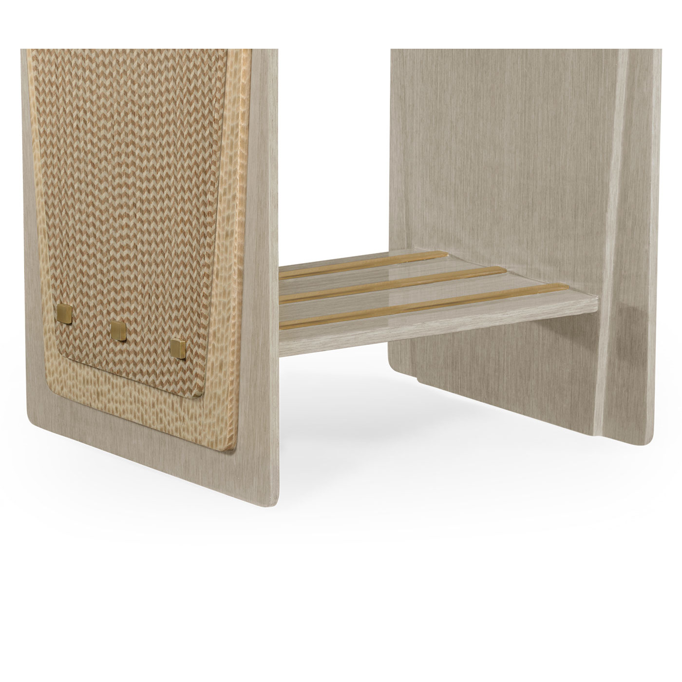 Brown Italian layer end table