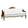 Bedroom Bench with Gilded Carving