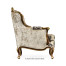 Bergère Arm Chair with Gilded Carving