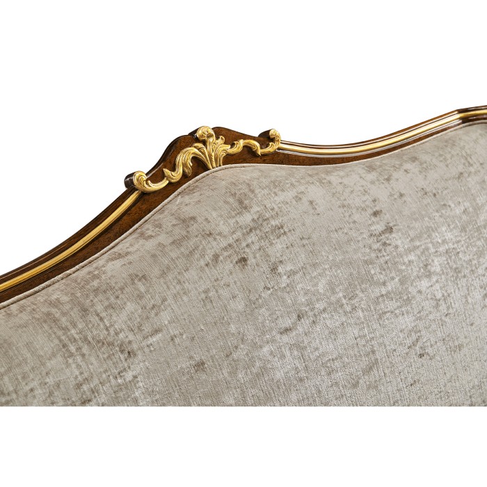 Bergère Two Seater Sofa with Gilded Carving