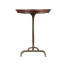 Unusual circular side table