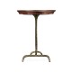 Unusual circular side table